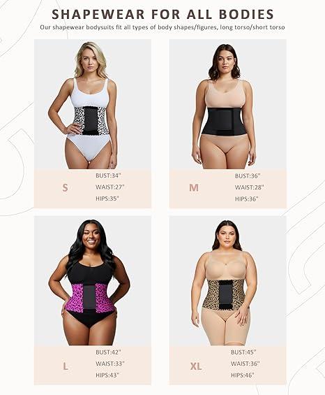 Leopard Print Triple Wrap Waist Cincher β Tummy Control & Sweat Belt