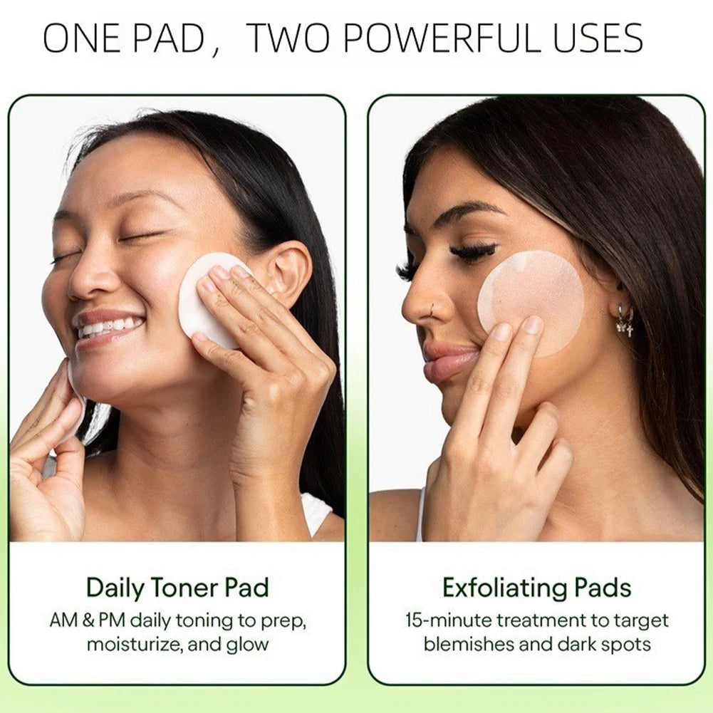 Jiyu Deep Cleansing Toner Pads – 100pcs with Centella, Niacinamide & Peptides