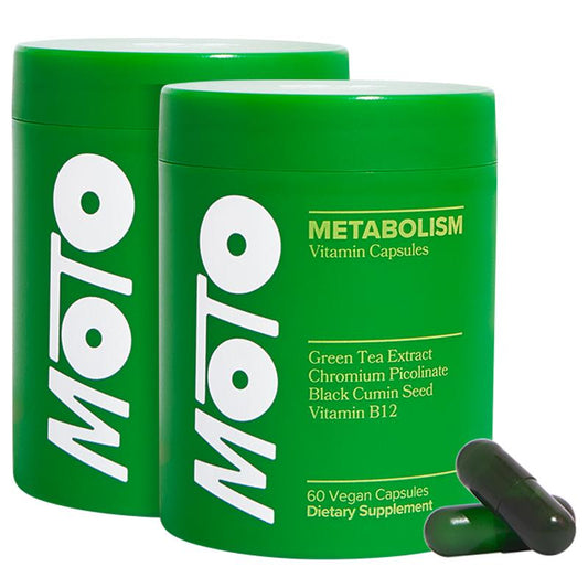 MOTO Metabolism Support & Gastrointestinal Cleanse – Digestive Health & Vitamin Capsules