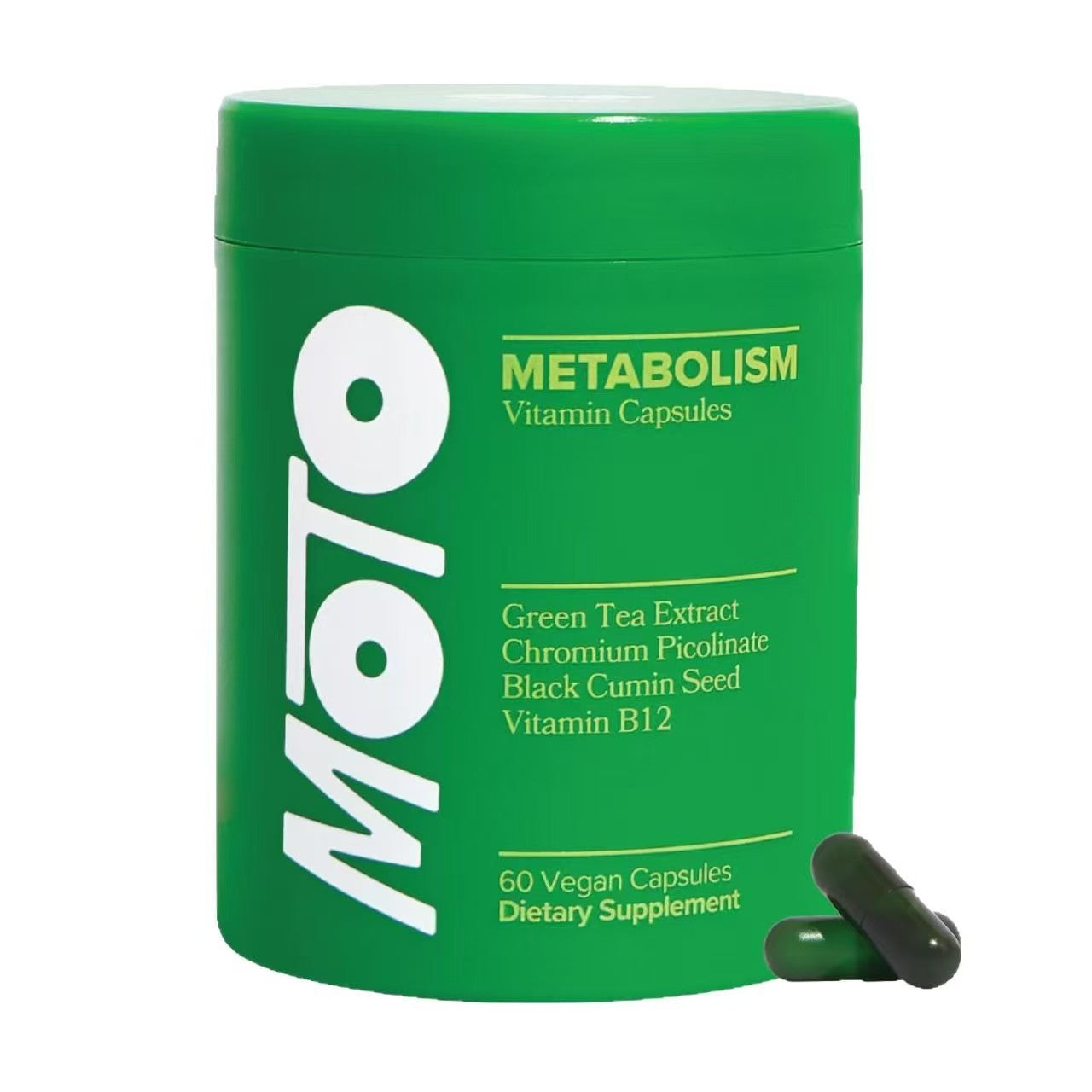 MOTO Metabolism Support & Gastrointestinal Cleanse – Digestive Health & Vitamin Capsules